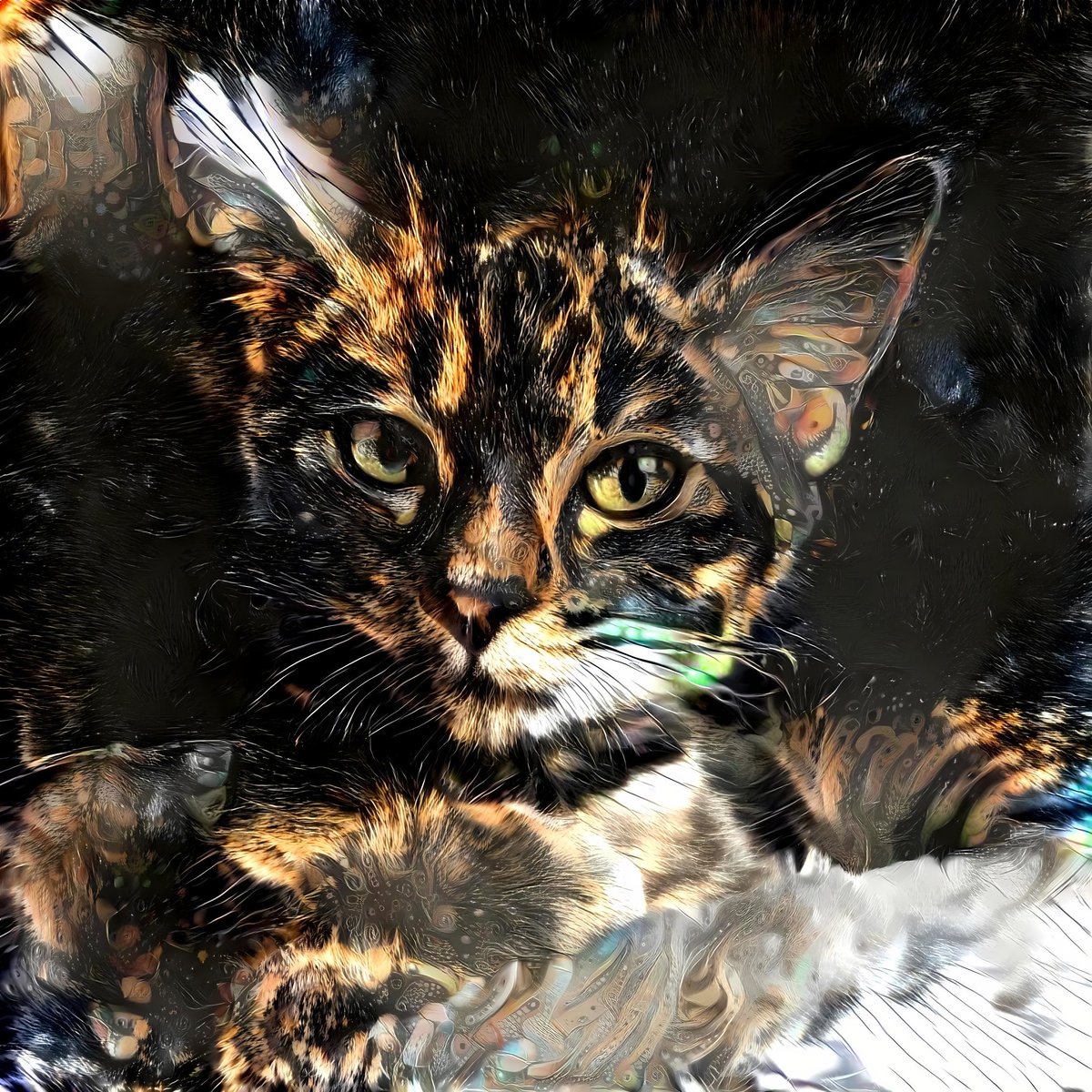 DeepDreamsNFT's tweet image. "The journey of a thousand miles begins with one step." - Lao Tzu ☸️ #DeepDreams #NFTs #CatsOnAcid