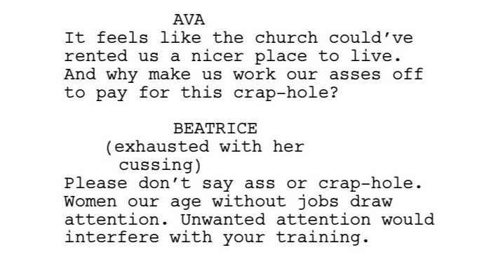 nohassle_castle's tweet photo. *Ava and Bea first time* 

Ava: fuck.
Bea: pelase don't say fuck.
Ava: sorry mommy. 
Bea: please don't call me mommy. https://t.co/7nnuaxBvDo