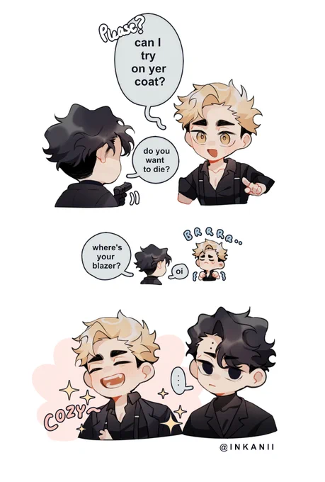 mafia au! partners in crime#haikyuu #sakuatsu 
