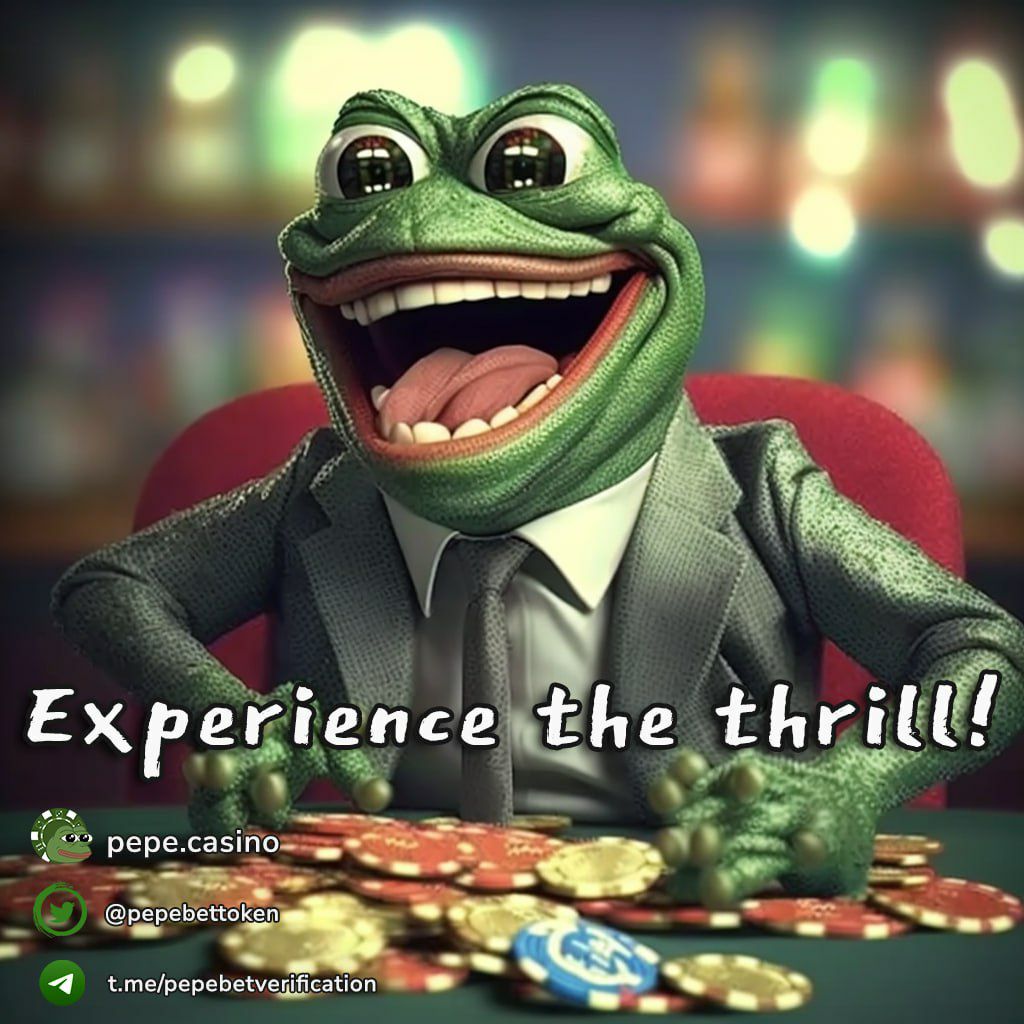 jannelestine's tweet photo. @blackbeardXBT 🐸 PepeBet casino &amp; sports book is world class, our goal is to give you a feeling like no other 🎰 https://t.co/sB4uozevLO 🐸

$PPBET #PEPEBET #casino #slot #sportsbetting #gambling #altcoins #100xgem #PEPEArmy $BTC $ETH $USDC https://t.co/H8MC1SfrUG