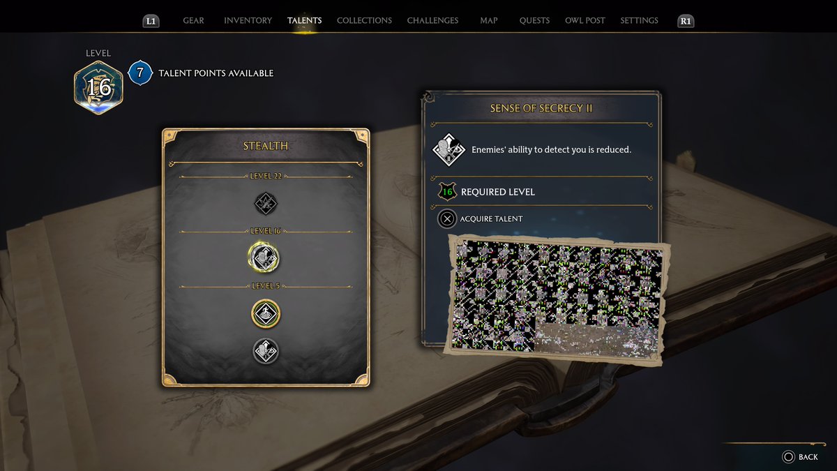 b_dubious's tweet photo. Wth. Is this corrupted? @WBGamesSupport #PS5Share, #HogwartsLegacy https://t.co/OstcTx06d9
