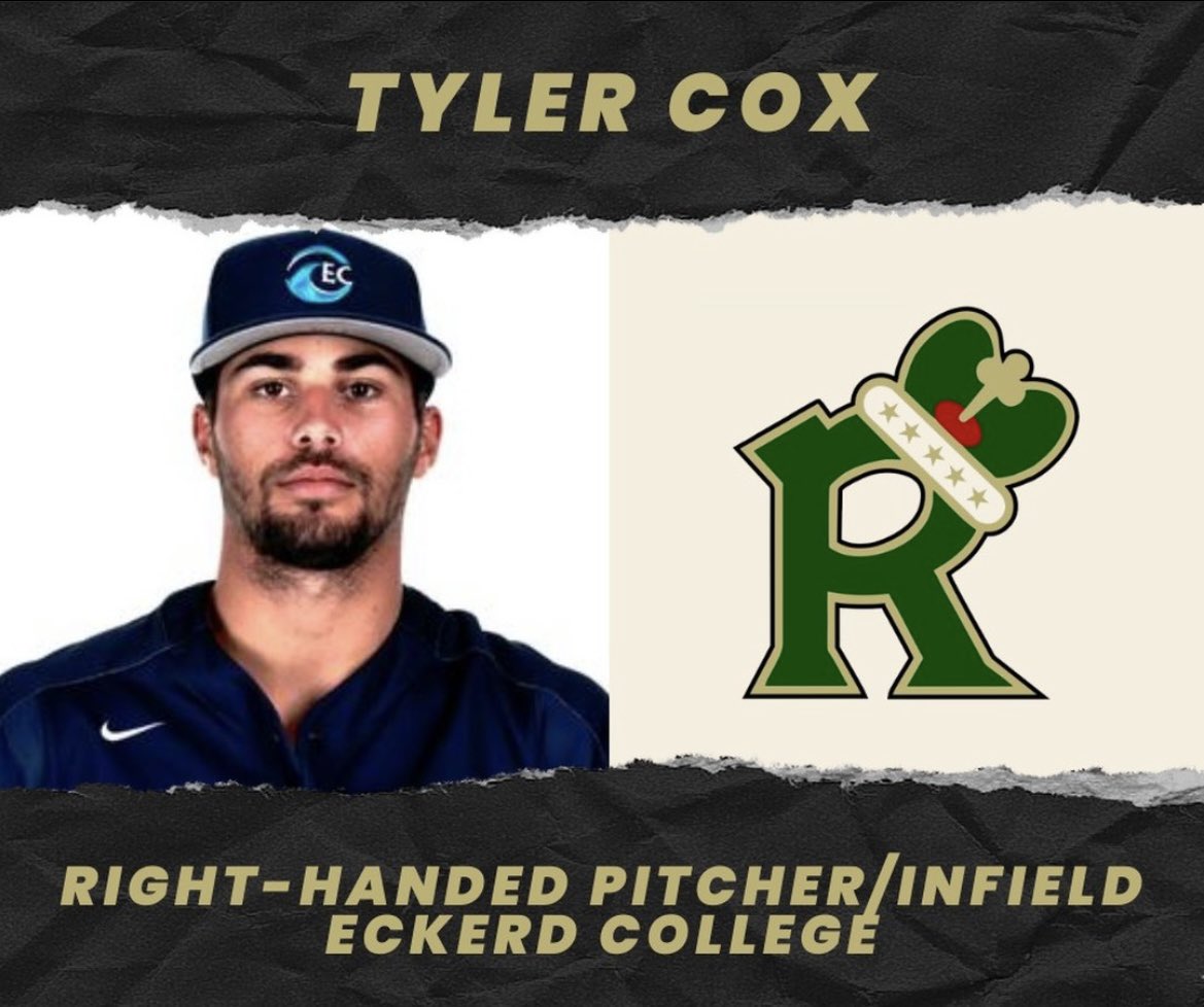 👀 <a href="/tylercox_12/">Tyler Cox</a> is off to a hot start for <a href="/EckerdBaseball/">Eckerd Baseball</a> as a legit 2 way player. Tyler is hitting .406 and is 2-0 on the mound. 2023 <a href="/WincRoyals/">Winchester Royals</a> 👑👑
