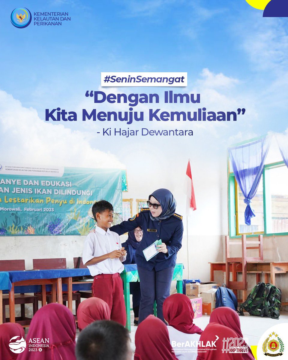 ditjenpsdkp's tweet photo. Selamat mengawali 
Senin pagi #SahabatBahari  Semoga apapun kegiatanmu hari ini bisa berjalan dengan lancar ya, serta membawa manfaat bagi sesama☺️

Yuk lihat selengkapnya dalam postingan ini☺️

#PSDKPSahabatNelayan

@kkpgoid
@adin_psdkp 

#EkonomiBiru 
#TangkapManfaat https://t.co/yVHdTVEUzB