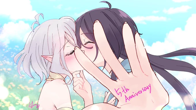 遅くなったけどプリコネちゃん5周年おめでとう!#プリコネR #プリコネ5周年 