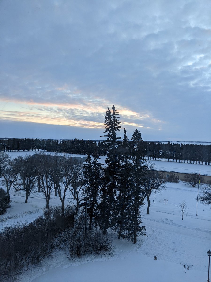 Last night's view from my fav writing spot was awesome
#Saskatchewan #writing