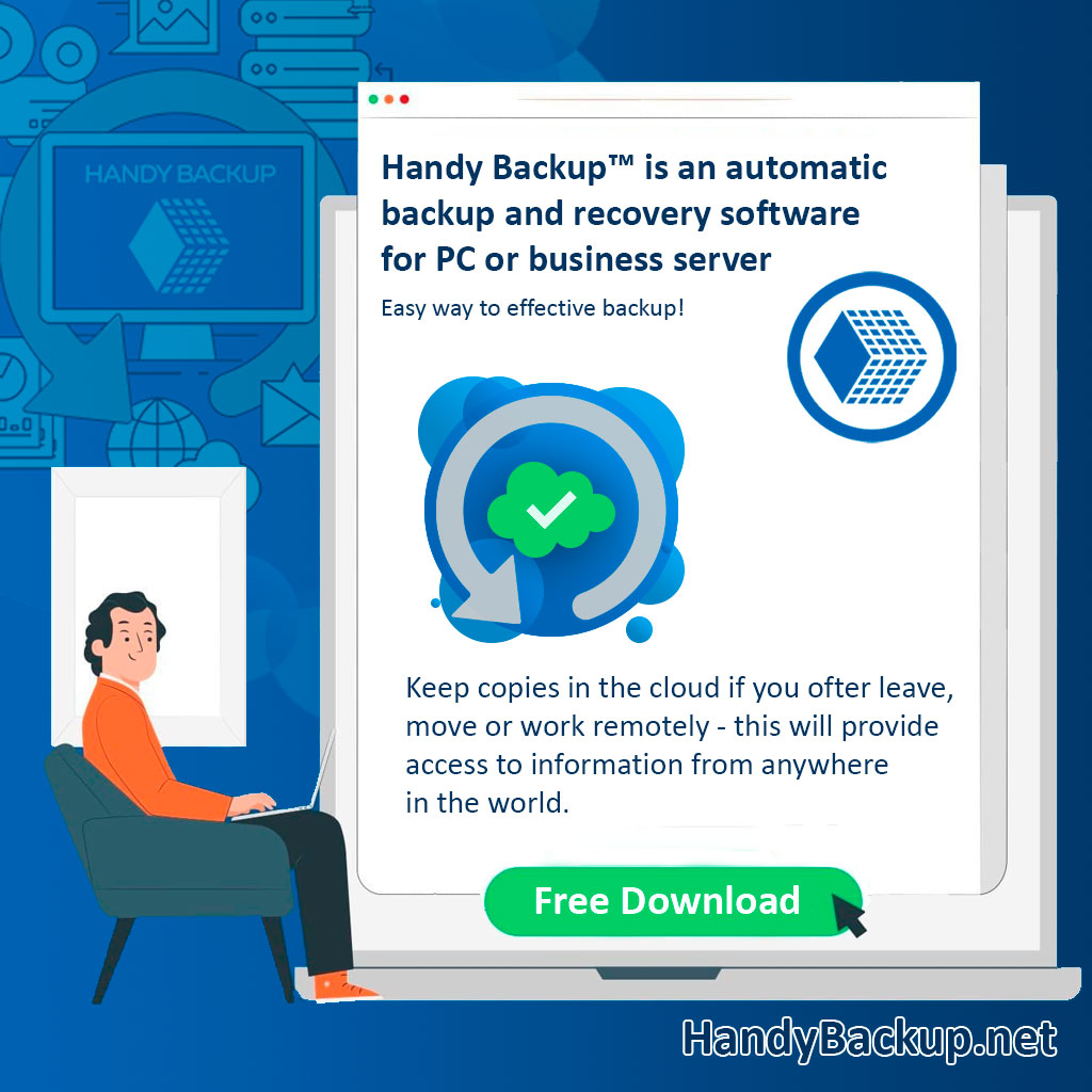 SerjVol's tweet photo. #HandyBackup is famous for being a Swiss Army Knife of data #backup #tools.

There is every feature that you could expect to see in a backup utility, so we welcome you to #download the program right now (if you still haven′t done so).

https://t.co/sSHj66ltuO https://t.co/6C6PsoBFmC