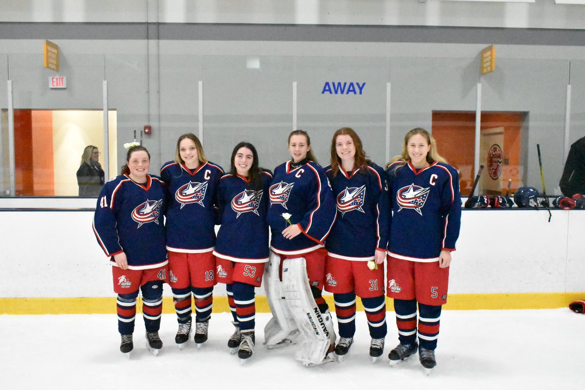 nghlhockey's tweet photo. Four years ago, when we started the league, we began the tradition of the Senior Rose 🌹Ceremony.  Congratulations to all of the senior athletes! You should be proud of what you’ve accomplished in your academic and hockey career. https://t.co/9k0K3cT3GU