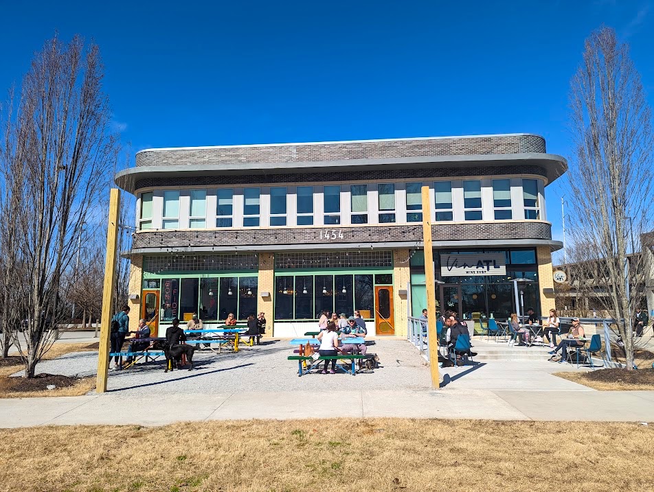 JoshGreen1234's tweet image. "I miss that sprawling, weedy MARTA parking lot that used to be here." — nobody ever