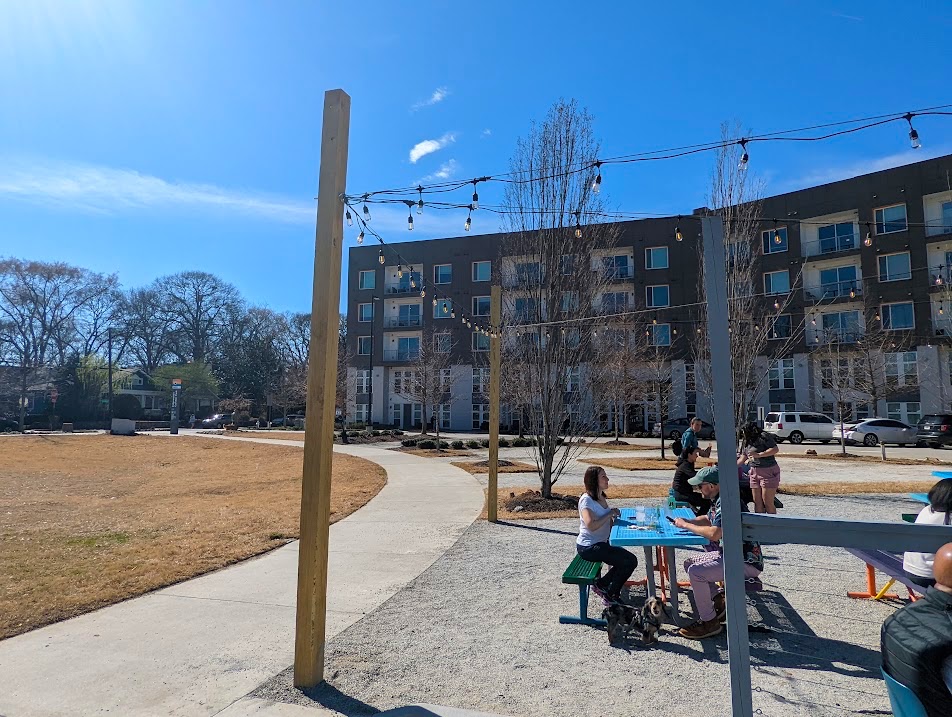 JoshGreen1234's tweet image. "I miss that sprawling, weedy MARTA parking lot that used to be here." — nobody ever