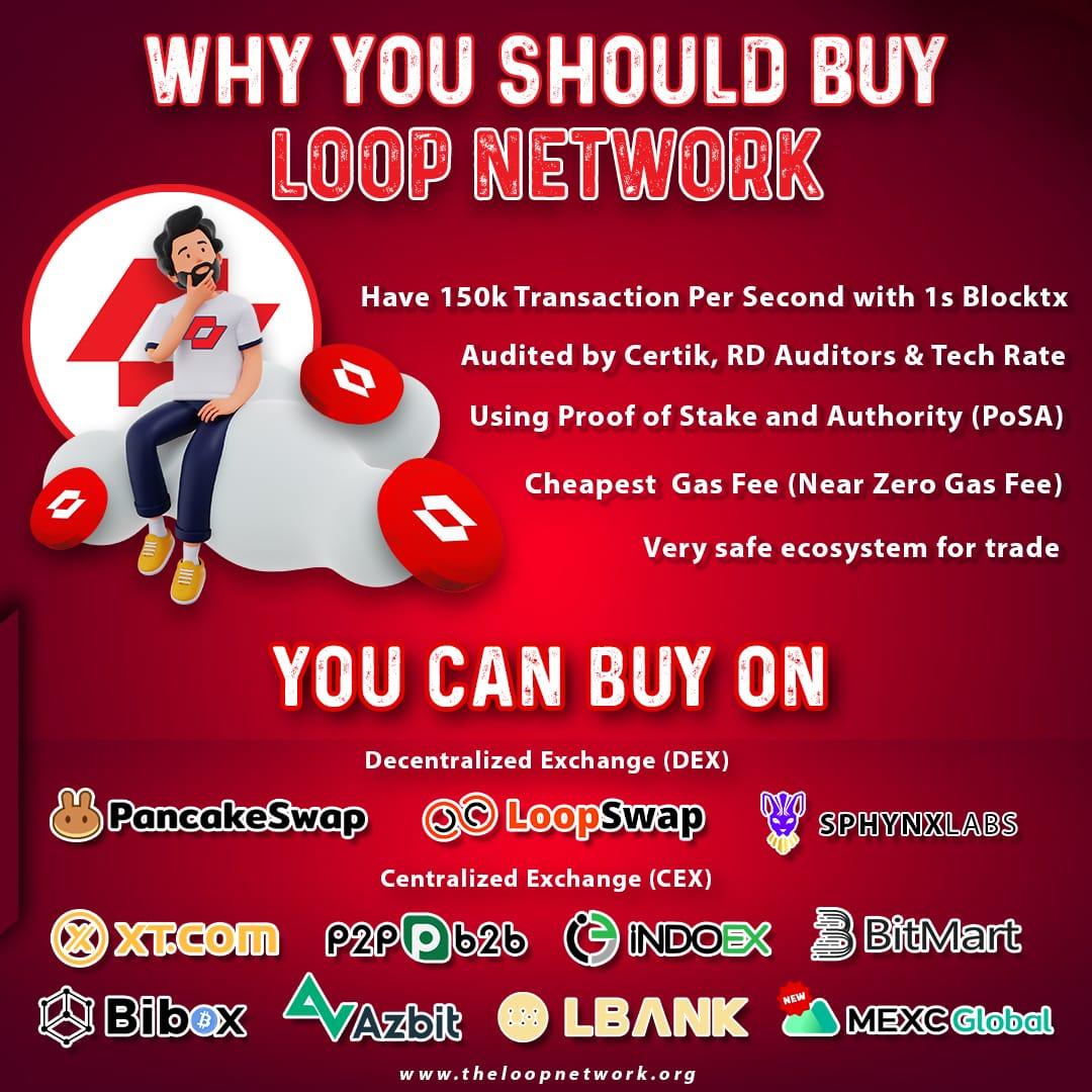 Dika080's tweet photo. @SweetPeaCrypto Here we go #LoopNetwork https://t.co/5HenHnWx1v