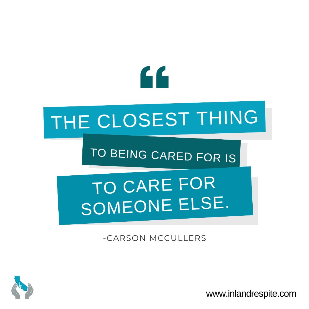 At Inland Respite, we are dedicated to providing care to those in need. We believe that one of the best ways to be cared for is to care for someone else. #InlandRespite #CaringForOthers #Compassion