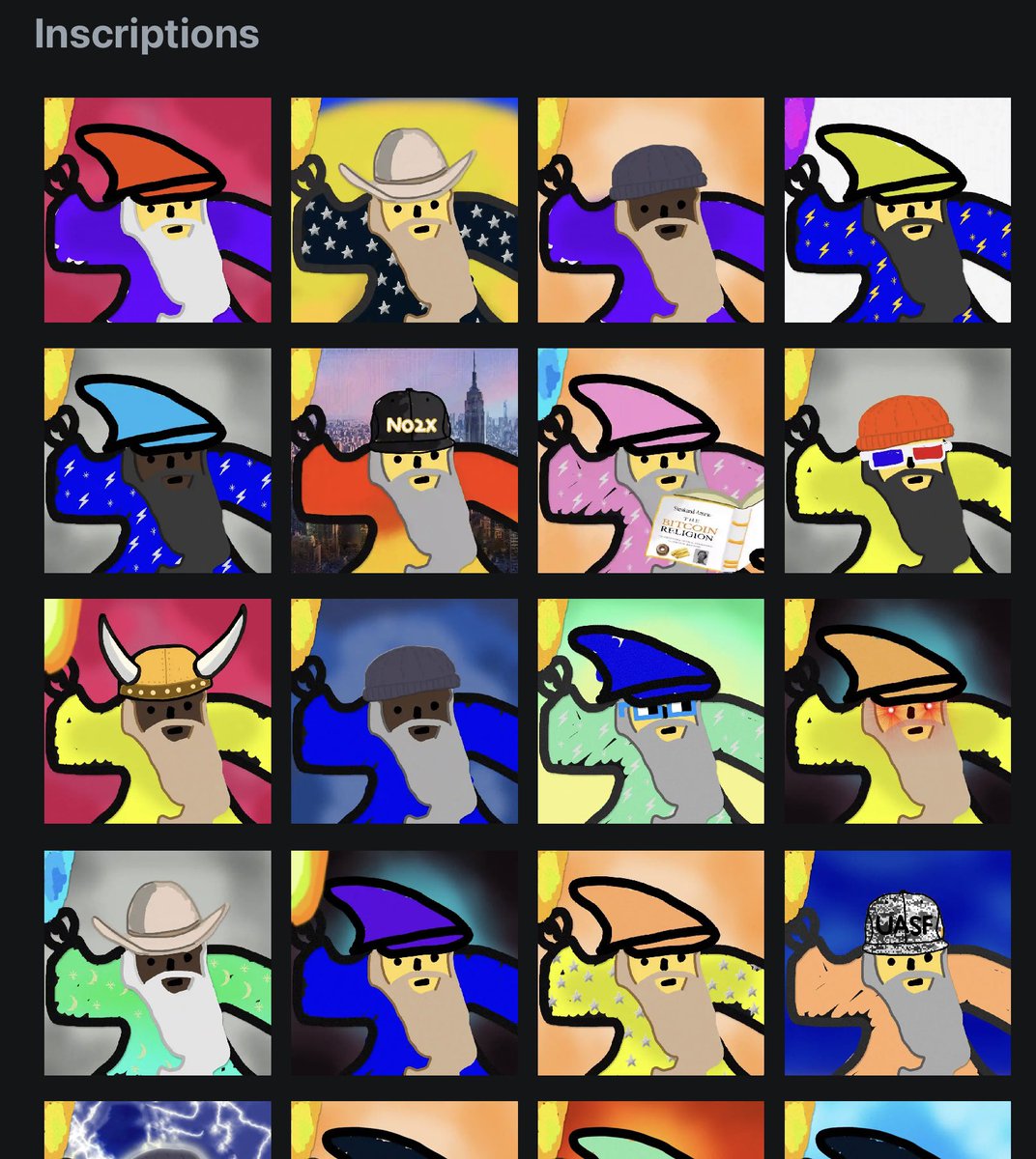 Whoa! Hundreds of @TaprootWizards have beaten the Keepers of the Gates, and  are rushing into the Chain of Time! What is going on? Notes: 1️⃣ Taproot  Wizards are being inscribed, but currently