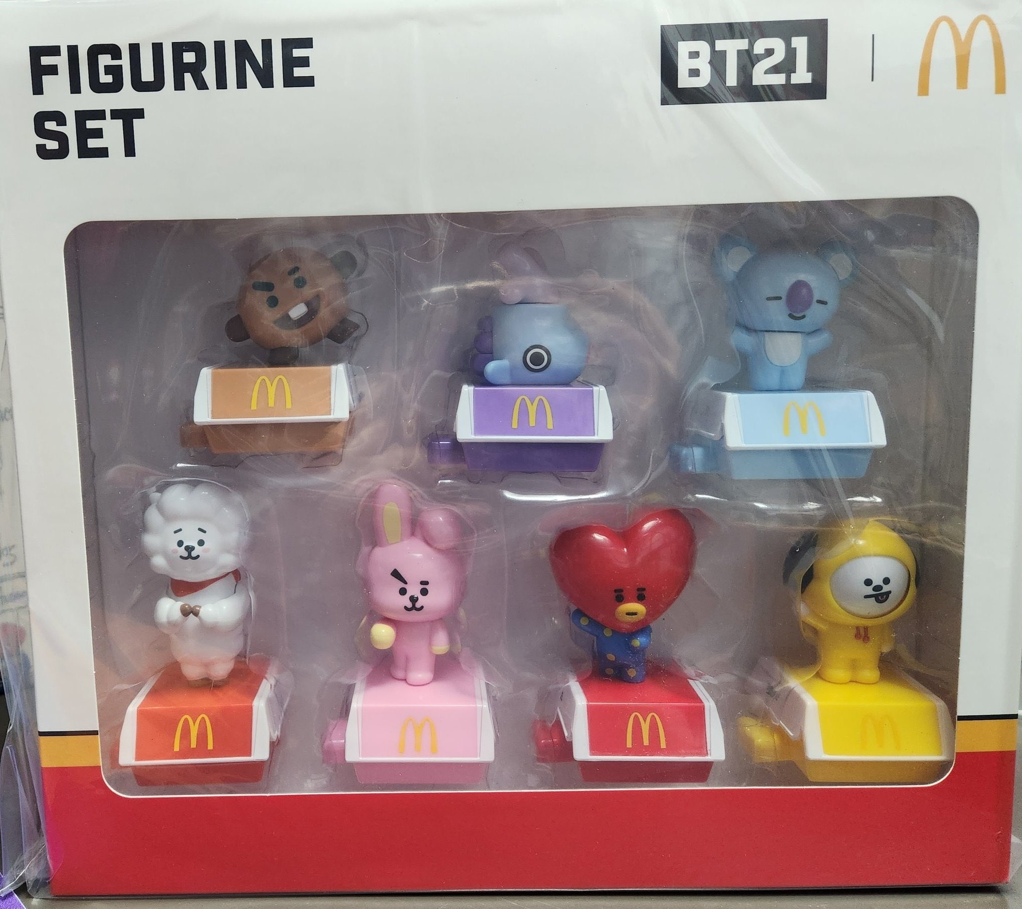 ikram⁷ FACE🪞On The Street on Twitter "This is absolutely adorable bt21 x McDonald