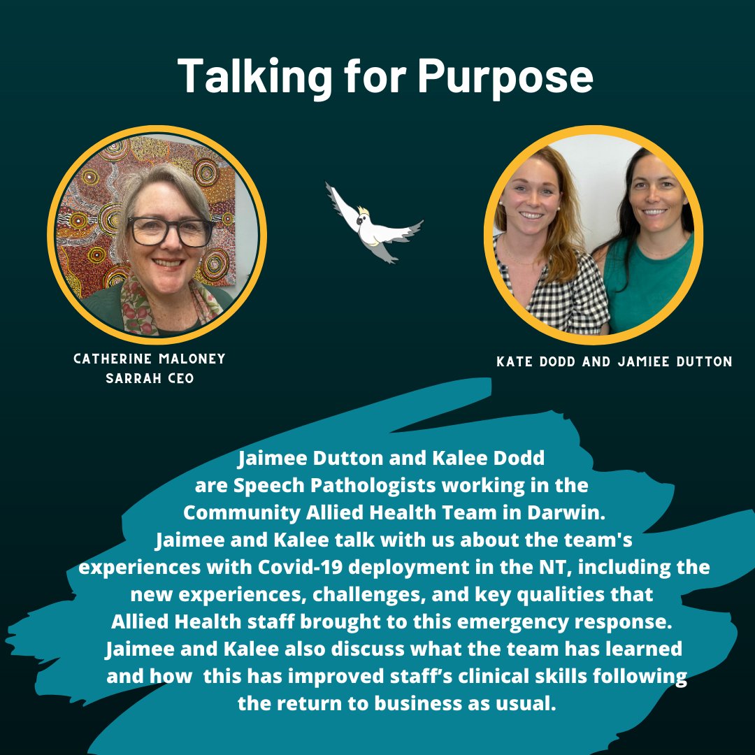 SARRAHealth's tweet photo. Our latest podcast https://t.co/BNE95Y3YAd
Hear inspiring stories from your peers
Previous podcasts https://t.co/c94HUE5fdO
Tell your story! Contact sarrah@sarrah.org.au
#alliedhealth #whereareyouheadedtoday #ruralgeneralist #talkingforpurpose https://t.co/noKSxSFnf7
