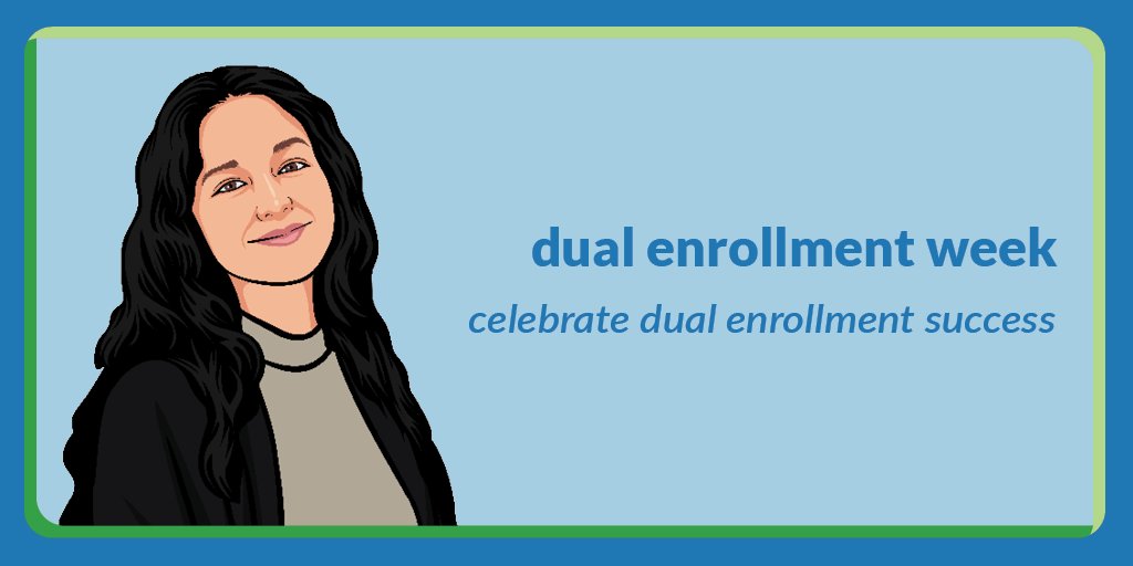 Today's hashtag for #DualEnrollmentWeek is #StudentSuccess - please share student success stories - we want to hear them!
#DualEnrollmentCoalitionOfCalifornia #DECC