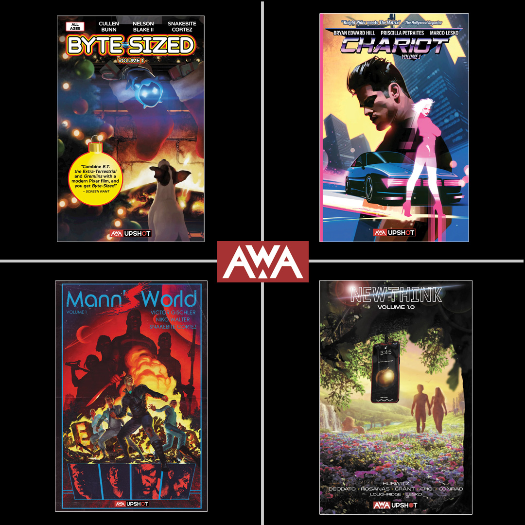 #SciFi fun from <a href="/cullenbunn/">Cullen Bunn</a> <a href="/nelsonblake2/">Mister Books</a> <a href="/SnakebiteCortez/">Snakebite Cortez</a> <a href="/salcipriano/">Sal Cipriano • ULTRAZILLA!</a> <a href="/bryanedwardhill/">Hilluminati</a> <a href="/PriPetraites/">Priscilla Petraites</a> <a href="/Marco_Lesko/">Marco Lesko</a> <a href="/VictorGischler/">Victor Gischler</a> <a href="/NikoWalterArt/">Niko Walter</a> <a href="/GreggHurwitz/">Gregg Hurwitz</a> <a href="/mikedeodato/">Mike Deodato, Jr.</a> <a href="/RamonRosanas/">Ramon Rosanas</a> <a href="/Kerongrantart/">Keron Grant</a> <a href="/MikeChoiArt/">mike choi</a> <a href="/willconrad/">Will Conrad</a> @Rahzzah &amp; <a href="/andworlddesign/">AndWorld Design</a> shop.awastudios.net/collections/gr…