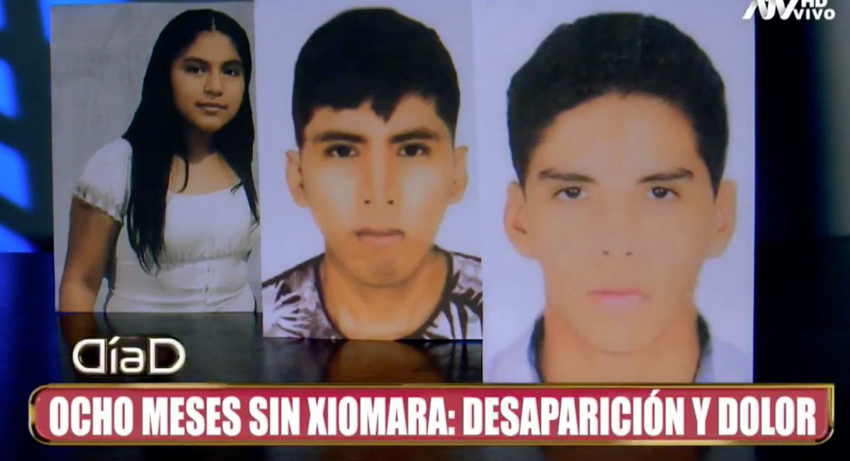 DiaDatv's tweet photo. Ocho meses después... ¿Dónde está la adolescente Xiomara Muñante? Sospechas y pistas de un dramático caso de desaparición...@atvpe @DiaDatv @AVillegasATV Mira el reportaje aquí<< https://t.co/WWFE7NTyzm https://t.co/qf8TmVGFoN