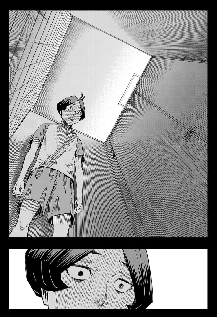 前回のネームと線画と完成原稿。
籠るますみ。描く段階で構図変更しました。
トイレで落ち込んでるときに嫌なこと聞くってシチュエーションは、以前描いた読切りでも使ってます。 
