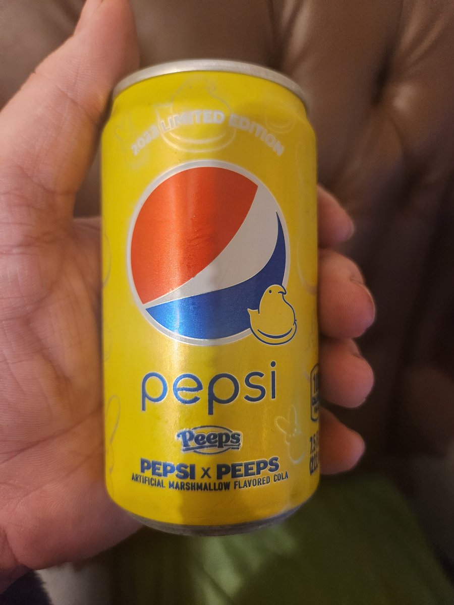 Why the fuck did they decide to not call this Peepsi?