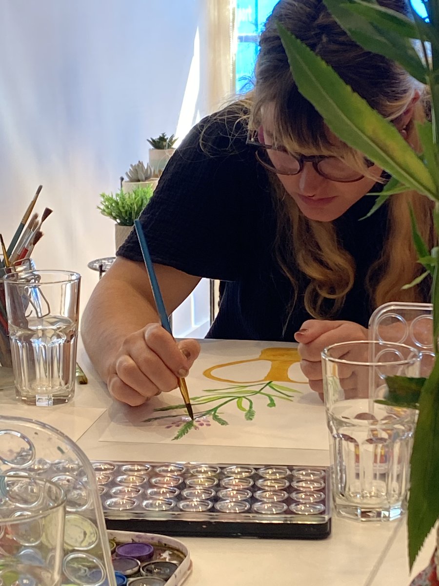 friendsfor_good's tweet photo. There is nothing like #art to bring people together. Friends for Good launched #ConnectSpace last week. A new in-person program with a series of art, craft and wellbeing sessions providing a welcoming space for people to connect and share experiences. https://t.co/TuTdS3Y3Sv