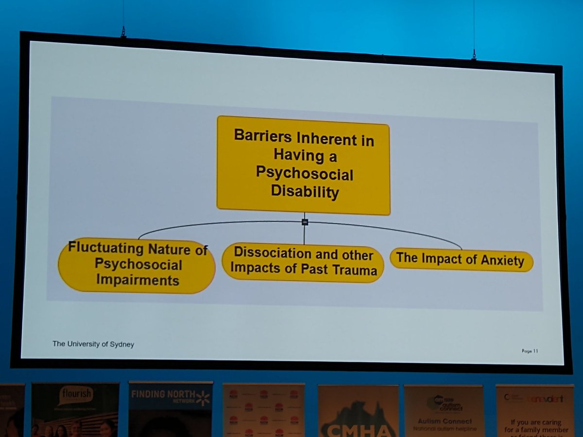 Judith_Drake2's tweet photo. Great key note this morning from the amazing Debbie Hamilton at #CMHA2023 #NDIS &amp; MH conference on her research: Barriers to Choice &amp; Control in the NDIS.
As a disability organisation, the NDIS should not be creating structural barriers it was designed to mitigate. @CMHAustralia https://t.co/UFd4SbFTaI