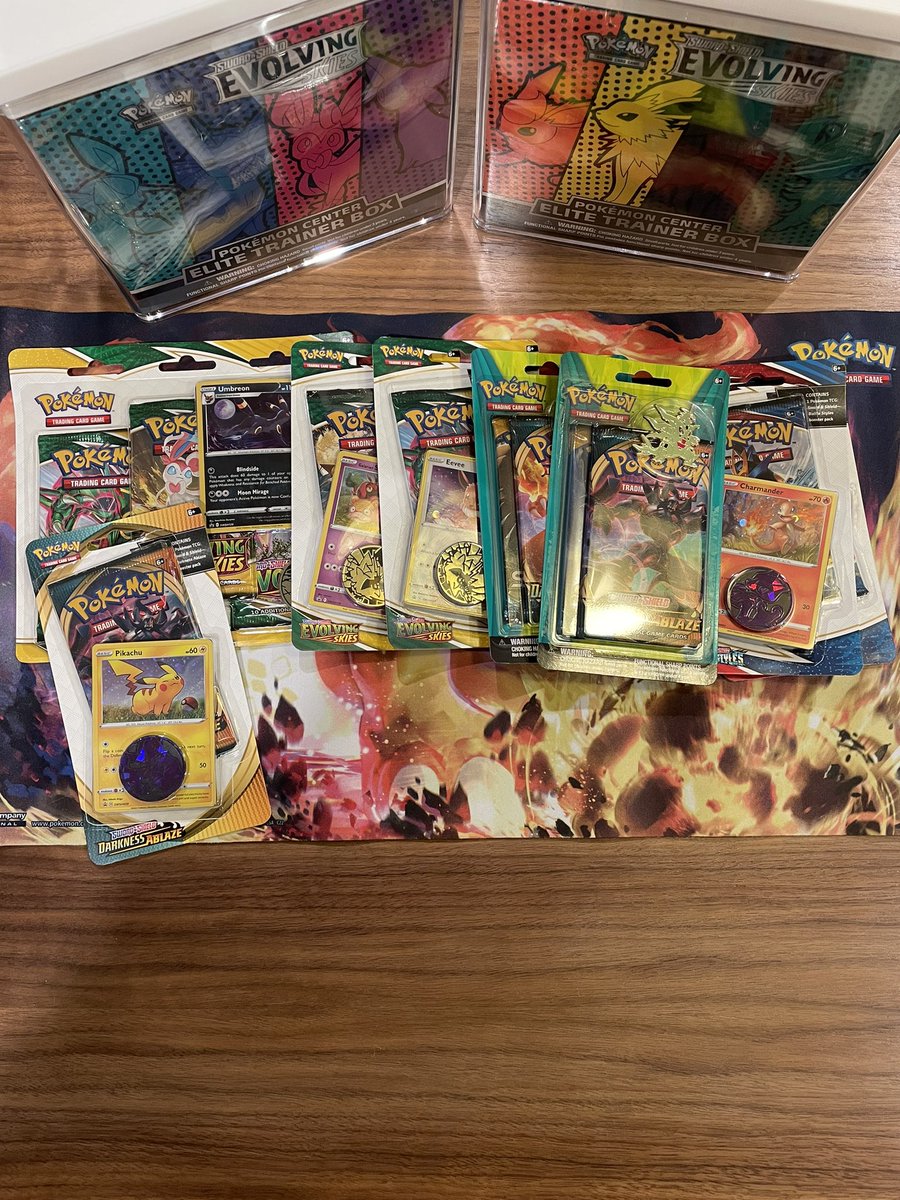 TCGLucas's tweet photo. Blisters and Collection Boxes! Can do about anything under current market if there’s interest. https://t.co/wvPQCjVfQY