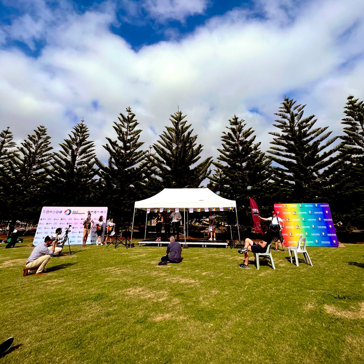 iglfa's tweet photo. A welcome to country and smoking ceremony, as well as opening remarks from Elders, the City, our hosts @SydneyRangersFC and @TheFlyingBats and our President @lexanderjbaker get us underway at Sydney IGLFA 2023. https://t.co/gXzytFa8QJ