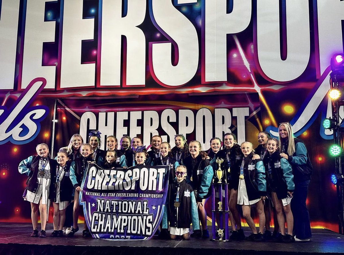 SECheerATL's tweet photo. Make room for all that new hardware! Congrats to…

🍭 Sugarland 
💣 B52’s
💙 REM
💛 Creed

CHEERSPORT NATIONAL CHAMPIONS!!! 

#showtimeeliteATL #CHEERSPORT https://t.co/GqPZnj4PqN