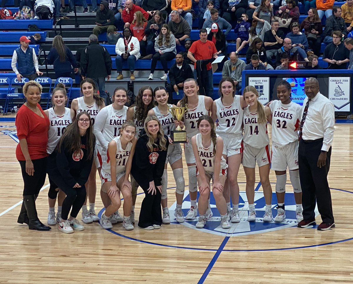 lcs_girlsbball's tweet photo. YOUR 2023 2A CATAWBA SHORES TOURNAMENT CHAMPIONS‼️🏆💪🏼

@rinaldo_grace was named tournament MVP!!

@maddieluskk, @SymphaniStevens, and @marthaguinle made the all-tournament team!! https://t.co/B4h2HjQeWg