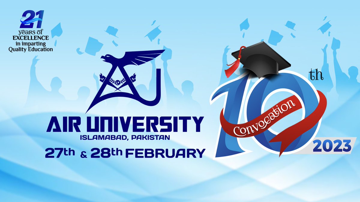 Air_University's tweet photo. AU 10th Convocation 2023 https://t.co/IL3Jfi9ouV