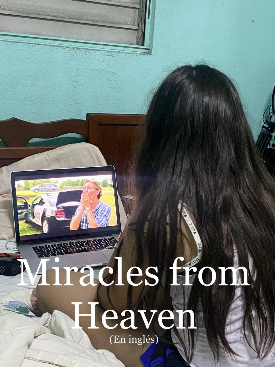 Y hablando de milagros, vean este filme; luego me dicen. Recomendación mía, y de Jasmín también. 
*** pueden buscarla en Telegram; y si estás en La Habana y deseas pasar a buscarla, te la puedo copiar. #ConsejitoSiloetano