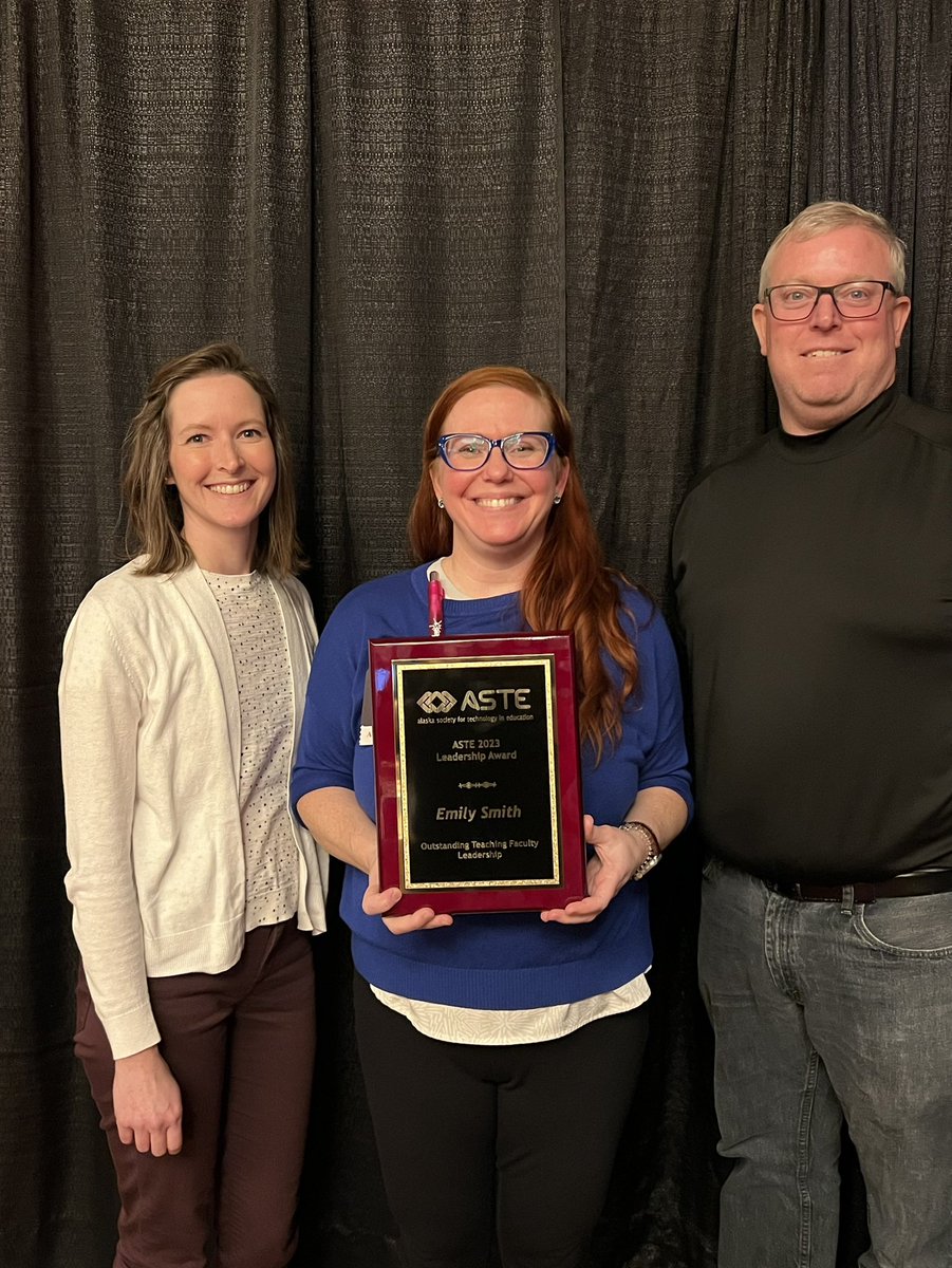 Congrats #ASTE23 Teacher of the Year Emily Smith!!!