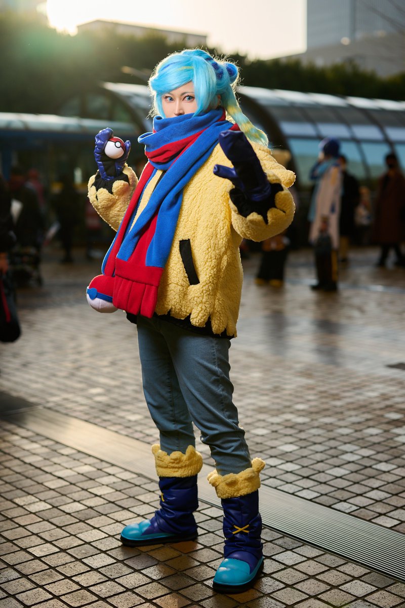 ⚠️コスプレ … pkmn SV グルーシャ … . 衣装はパンツ以外全て自作