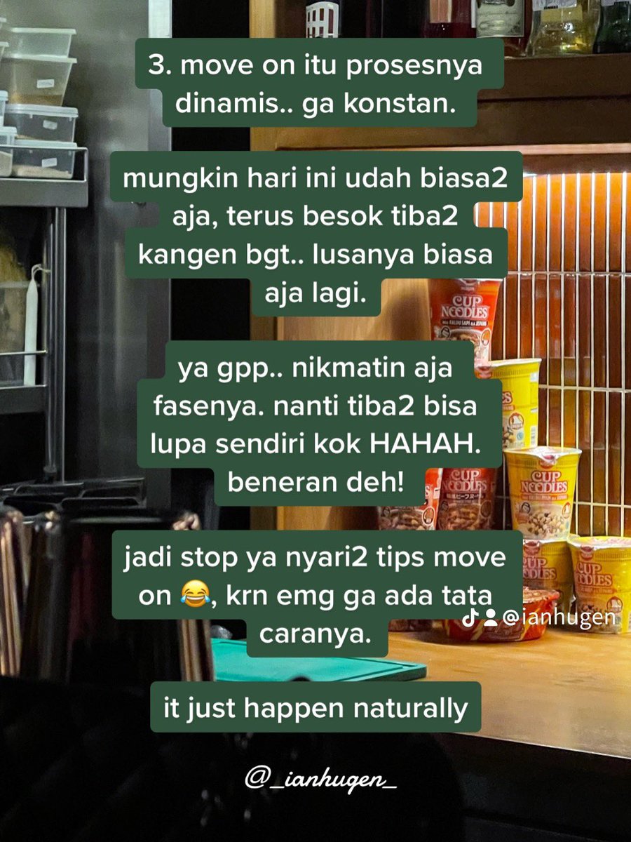 ianhugen's tweet photo. 6 hal yang personally baru gue sadarin setelah cukup lama sendiri 🤗 https://t.co/xkx3kYFioN