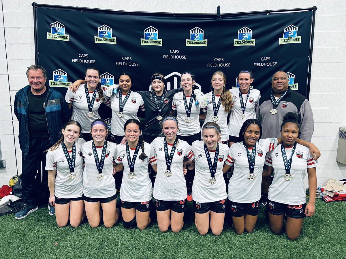 SamiGuice2026's tweet photo. After 4 games today, we are Champions of the 2023 Cleveland Indoor Soccer Championship!  OPFC GU16 Black-G.L.A of Ohio! @raidersofshaker @CoachEricBell @SunilSunderRaj3 @InsideWoSo @SoccerMomInt @Speedsac1 @BC_WSOC @TheQuadBrothers @jdsocal @GuiceRaleigh @Coach_MikeRob https://t.co/phVFcTCpDe
