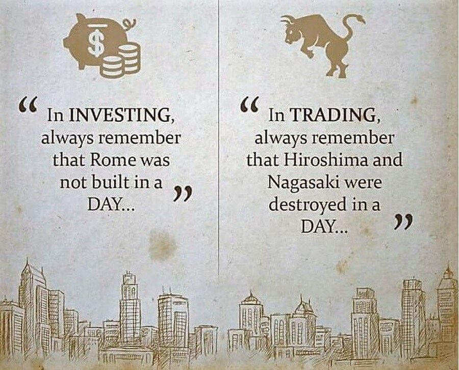Ardi_Aaziznia's tweet photo. wisdom tonight! 

Trading is all about position sizing and risk management. 

Investing is all about patience! 

Over confidence destroys more accounts than you think! https://t.co/3qnG9A34cm