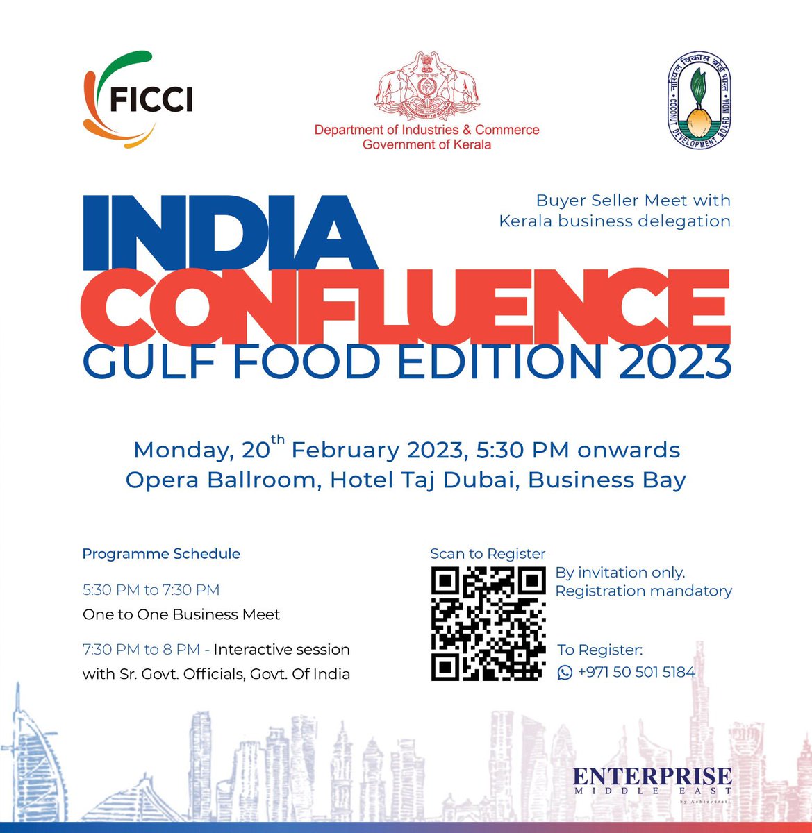Visit Thooshan at B2B meet in Taj Business bay today. Request you to share to your business friends at Dubai to support us. Registration link attached . Explore our biodegradable alternatives to single-use plastic 
#thooshan #Gulfood #b2b #dubai #ficci