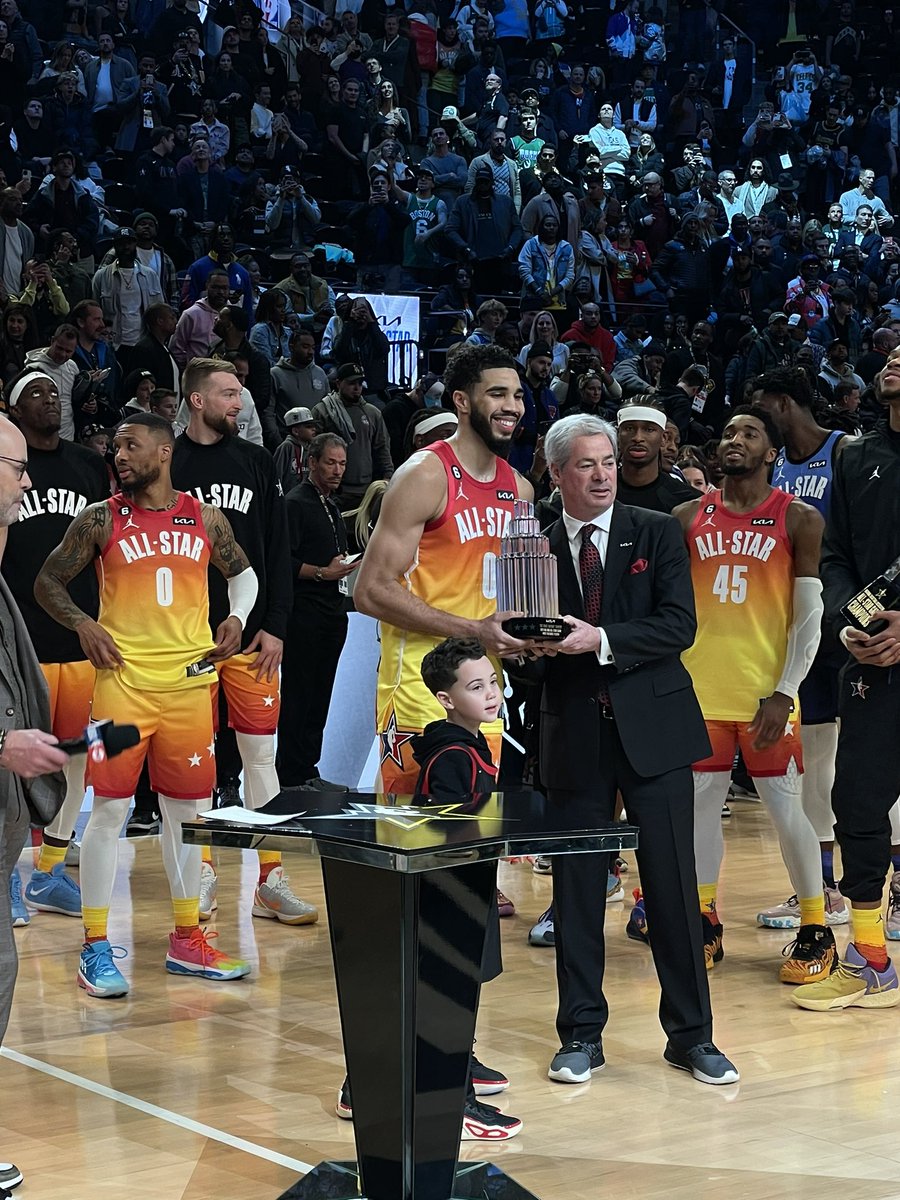 Jayson Tatum All Star MVP and sets record for most points with 55