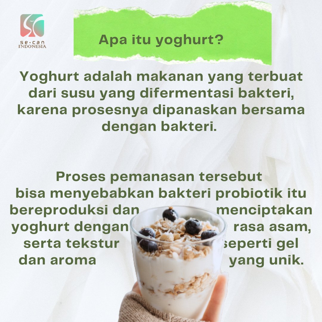 IndonesiaSecan's tweet photo. Yoghurt sudah lama dikenal sebagai jenis makanan yang memiliki banyak manfaat, khususnya pencernaan.

Ini dia sebabnya~

#yoghurt #yogurt #yogurts #yogurtsmoothie #yogurtsehat #healthyfood https://t.co/LjKRGhxh1M