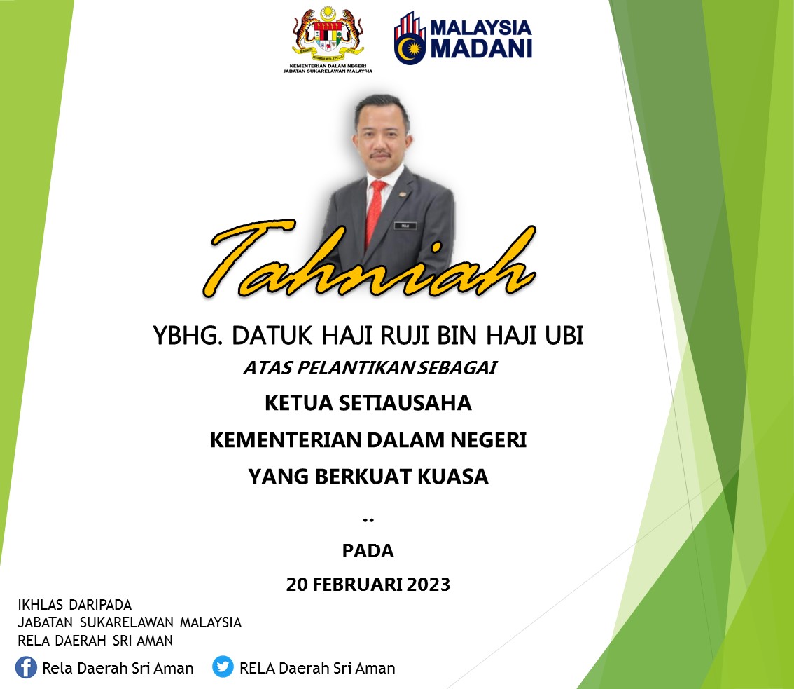 RELA Daerah Sri Aman tweet media