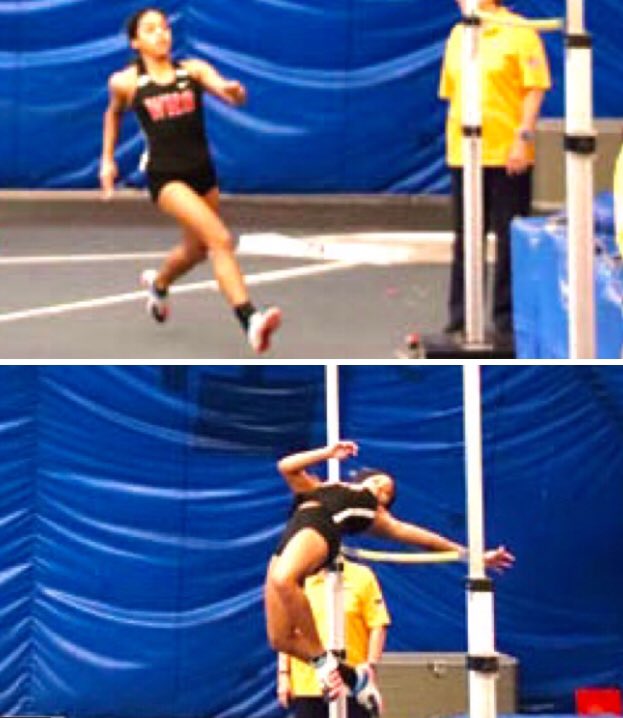 WHSTracknField's tweet photo. Great job by our Barrons at the Winter Track & Field State Group 3 championships - seniors Rachelle & Ella, junior Alexa, sophomores Tatiana, Kaylyn, Lila & Ananda #seniorgoals #improvingdaily #WeAreBarrons https://t.co/jZk93pC37E