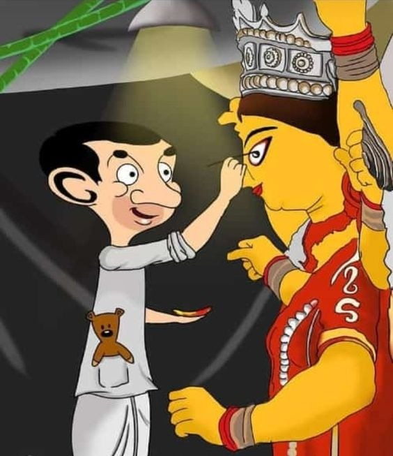 Crystal_Krish4r's tweet photo. pov: we're watching mahasangam episode of Shinchan, Doremon, Chhota Bheem and Mr. Bean on Ashtmi 🫶 https://t.co/6HYgLXSkmY