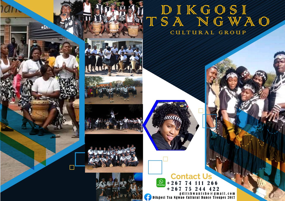@DikgosiTsaNgwao Cultural Dance Troupes. 👑🎵🎶🎼🔊
@BestEntertainment
#CultureWise