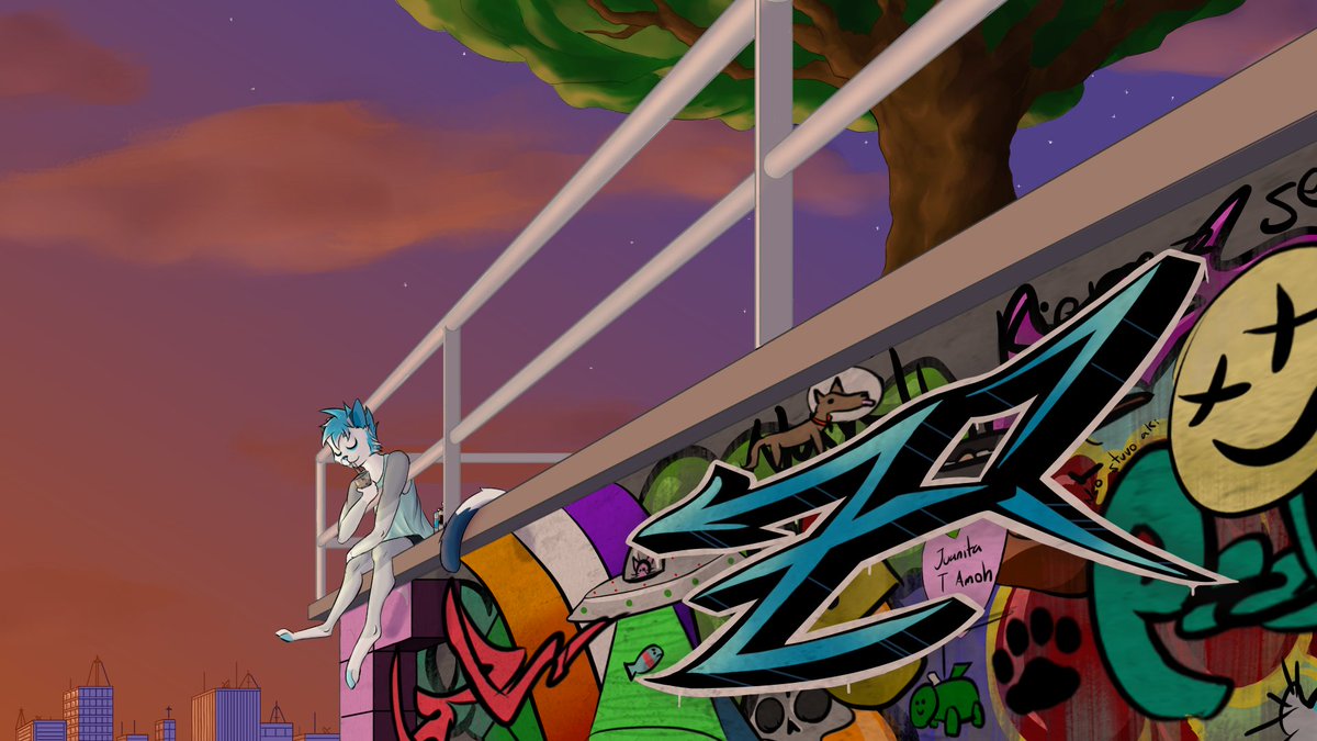 Spring is coming :3 

#furryart #DigitalArtist