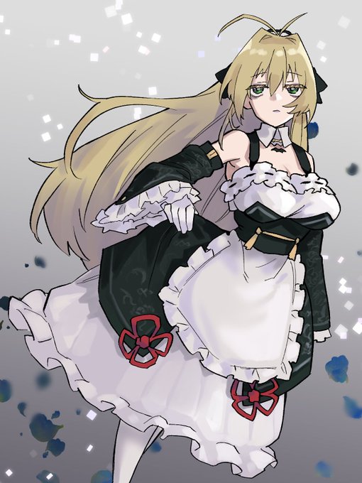 過去絵のマキちゃん  #これを見た人はメイドをTLに放流しよう 