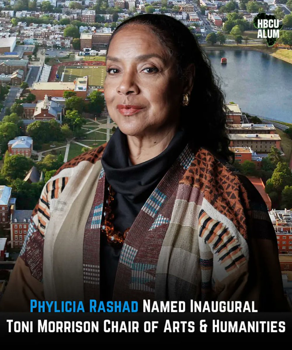 Lyrical_Lord's tweet image. Congrats to @PhyliciaRashad. Beauty and brains #ToniMorrison #ArtsandHumanities
