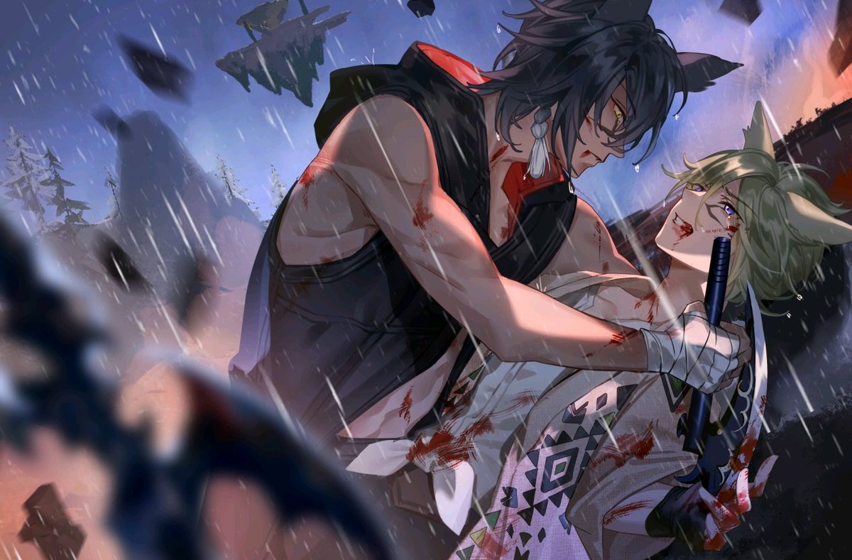 tuki9sin's tweet image. 最近没有图发，给首页浅尝一口我家年下骨科🤤.jpg