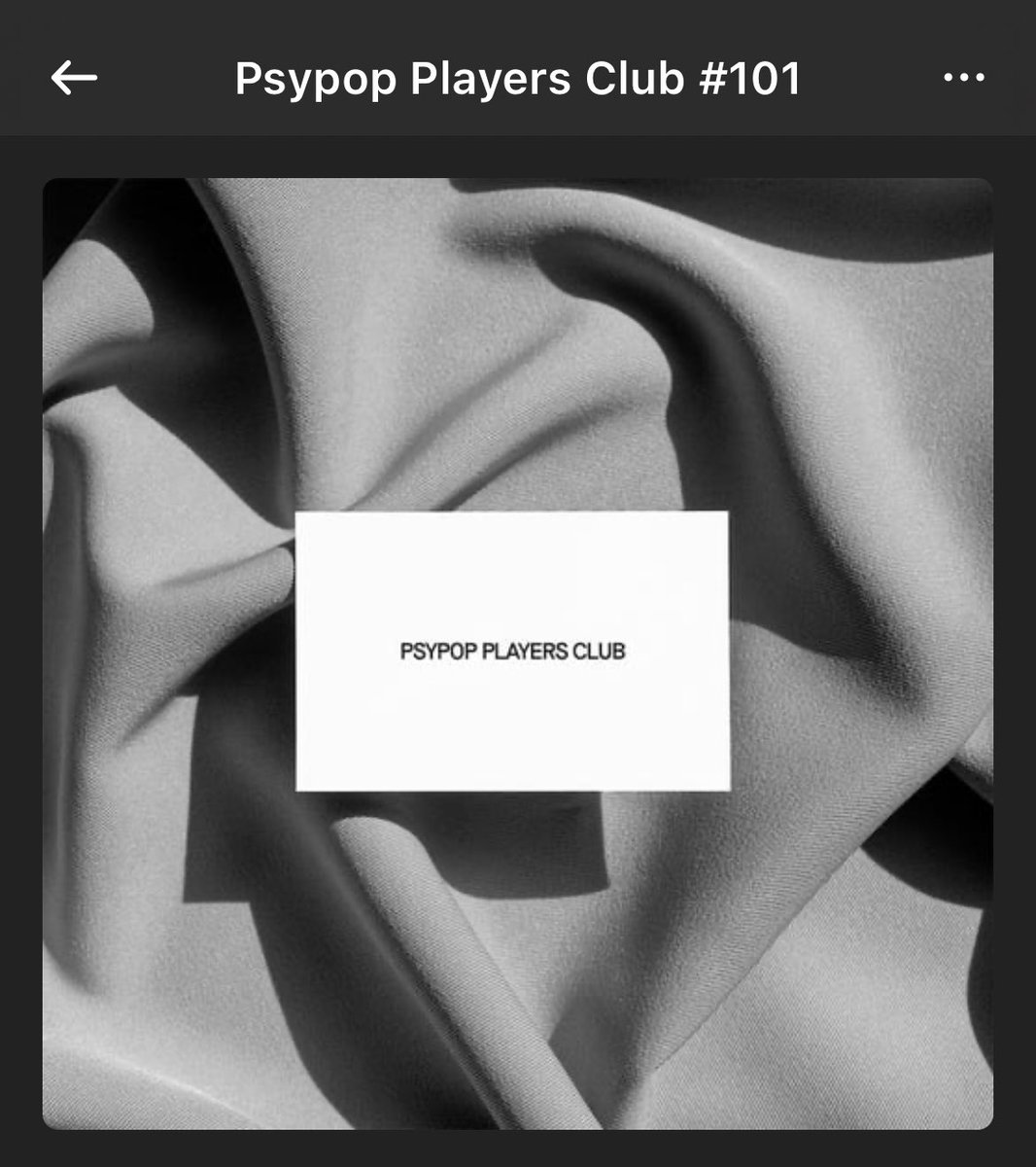 Just found this in my wallet 👀 <a href="/psypop_club/">PSYPOP</a>