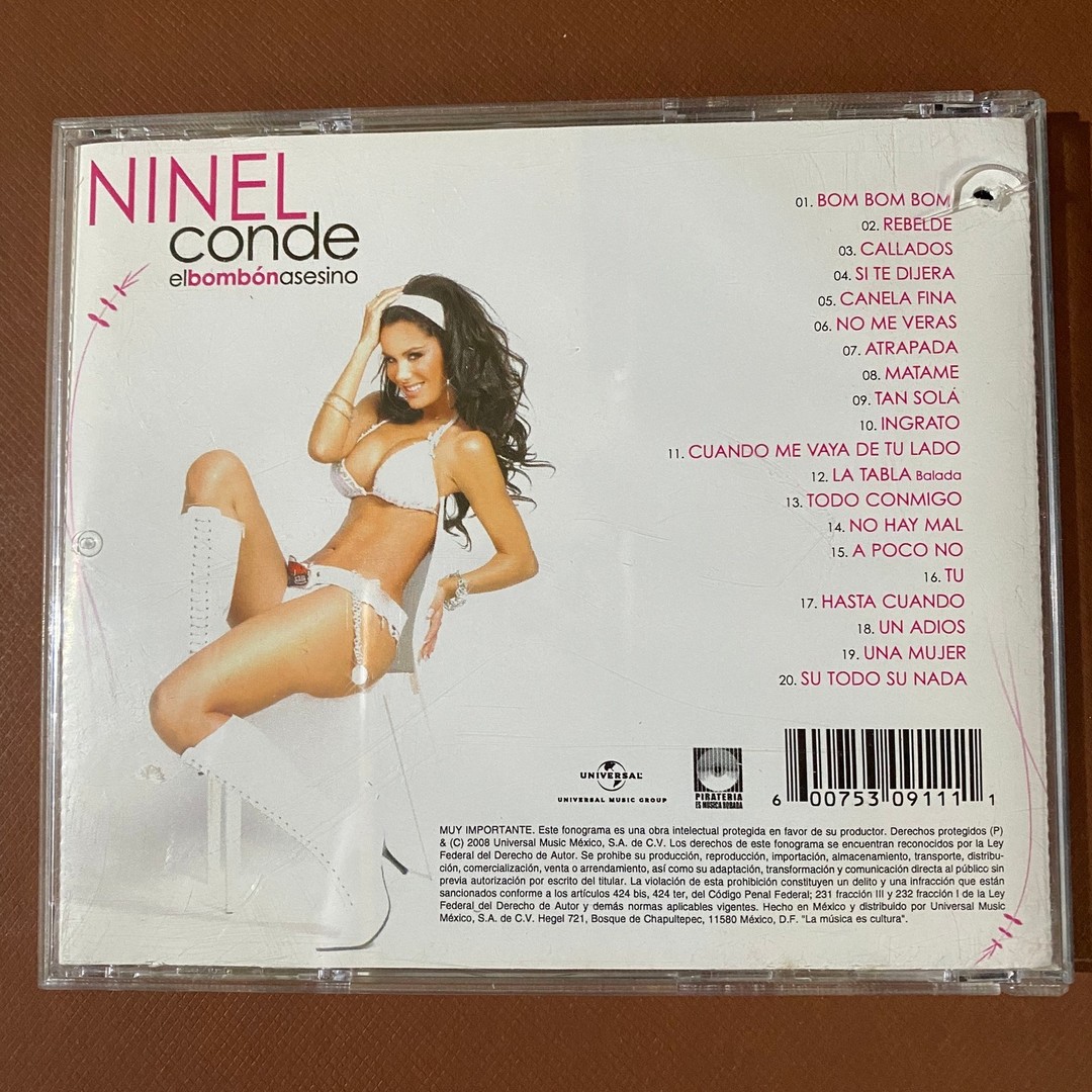 RevistasCDsYMas's tweet photo. #NinelCondel CD #20GrandesDeNinelConde #ElBombónAsesino
🇲🇽 CÓMPRALO AQUÍ 👉
https://t.co/vDI1SZkla6
🌎 O AQUÍ 👉
https://t.co/m5mWoxSGWI
#BomBomBom #Rebelde #Callados #SiTiDijera #CanelaFina #NoMeVeras #Atrapada #Matame #Ingrato #CuandoMeVallaDeTuLado #LaTabla #TodoConmigo https://t.co/Ec1IqcqvVf