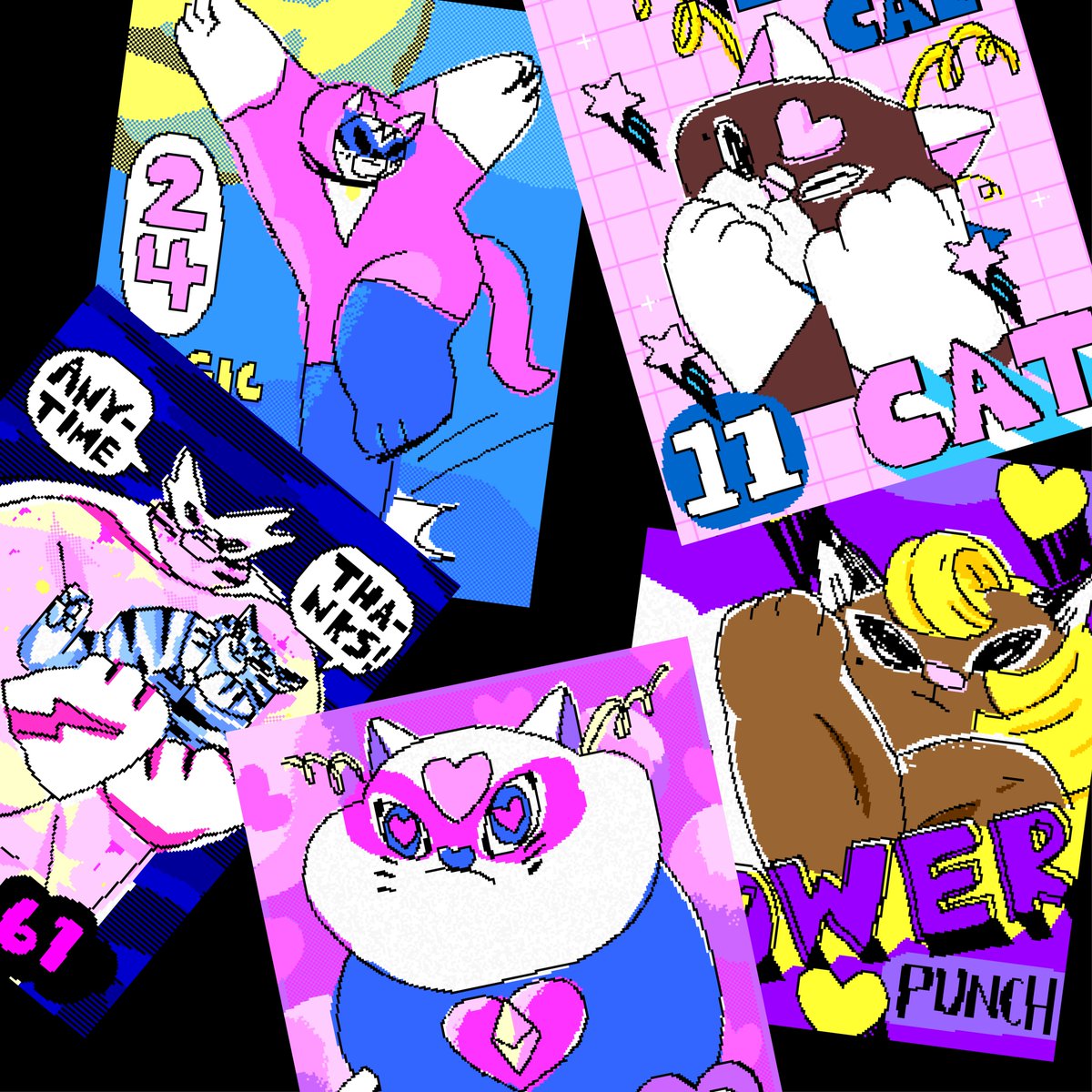 charadeshow_art's tweet photo. CHARADE SHOW
https://t.co/x4jYmGyejw

#nftart #nft #nfts #NFTCommunity #nftcomics #dccomics #comics #nftcat #nftartist #pixelcat #pixelnft #catnft #nftcollection #pixelartist #charadeshow https://t.co/FnFZKgbgrZ